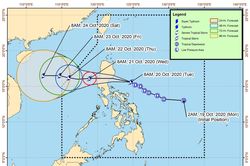 Bão Saudel đổ bộ Philippines, chuẩn bị đi vào Biển Đông