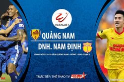 Soi kèo nhà cái. Quảng Nam vs Nam Định. Trực tiếp bóng đá Việt Nam 2020