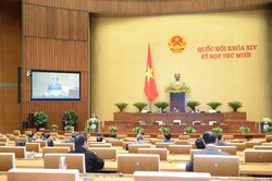Quốc hội nghe Báo cáo giải trình, tiếp thu, chỉnh lý dự thảo Luật Cư trú (sửa đổi)