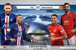 Soi kèo nhà cái PSG vs MU. Vòng bảng Cúp C1 Châu Âu. Trực tiếp K+PM
