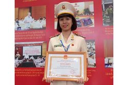 Phó Chủ tịch Hội Phụ nữ Công an 'dân vận khéo'