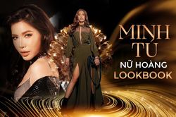 Hoa hậu - siêu mẫu Minh Tú xứng danh 'nữ hoàng lookbook' gợi cảm nhất dàn mỹ nhân Việt