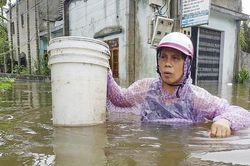 Nguy cơ bệnh tiêu chảy với người dân vùng lũ