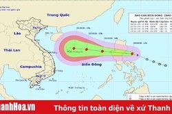 Thanh Hóa ra công điện về việc ứng phó với bão Saudel
