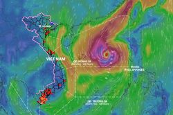 Bão nối bão vào Biển Đông