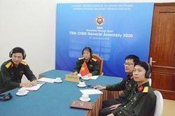 Việt Nam tham dự Hội nghị trực tuyến CISM lần thứ 75