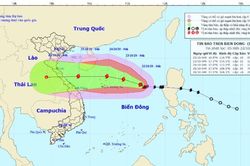 Dự báo thời tiết ngày 22/10: Bão số 8 – Saudel tiếp tục mạnh lên