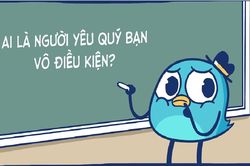 Nhắc bài cho đứa bạn quên mang não