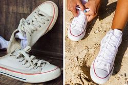 7 cách thần kỳ làm sạch giày trắng bị ố bẩn