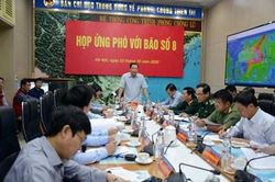Không được chủ quan trong công tác ứng phó bão số 8 và mưa lũ