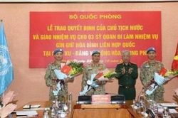 Giao nhiệm vụ cho các 'Sứ giả' hòa bình Liên Hợp quốc