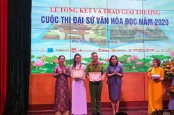 Sinh viên Học viện Cảnh sát nhân dân là đại sứ văn hóa đọc 2020