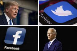 Tổng thống Trump bỏ xa đối thủ Biden trên 'mặt trận' mạng xã hội