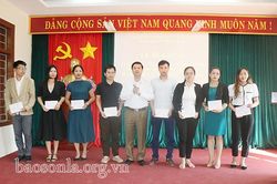 Bồi dưỡng lý luận chính trị cho 58 đối tượng Đảng