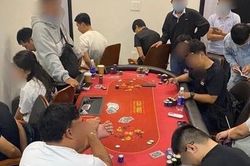 Bắt nhiều con bạc người nước ngoài trong căn hộ cao cấp