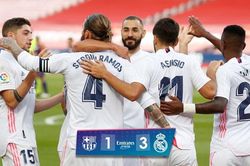 Real Madrid nhấn chìm Barca ngay tại Nou Camp