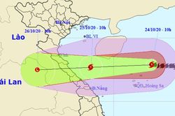 Diễn biến mới nhất của bão số 8: Chỉ cách Hoàng Sa khoảng 140 km