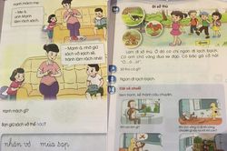 Phát hiện thêm một cuốn sách giáo khoa Tiếng Việt 1 chi chít 'sạn'
