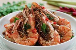 Công thức làm tôm chiên bơ sả giòn rụm
