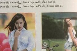 Hình ảnh của Midu minh họa cho bài tập về 'lối sống giản dị' được cho là trong SGK GDCD, sự thật là gì?