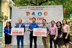 Tuổi trẻ Thủ đô ủng hộ Nhân dân các tỉnh miền Trung gần 3,6 tỷ đồng