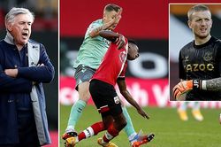 Ancelotti: 'Thẻ đỏ của Digne là một trò hề, Everton bị phạt là vì vụ Van Dijk'