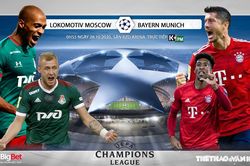 Soi kèo nhà cái Lokomotiv vs Bayern Munich. Vòng bảng Cúp C1. Trực tiếp K+ PM