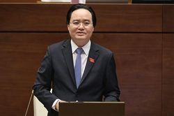 Bộ trưởng Giáo dục giải trình giá SGK mới cao gấp đôi, chương trình Tiếng Việt lớp 1 nặng