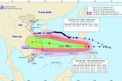Bão số 8 suy yếu, bão số 9 sắp vào Biển Đông và liên tục mạnh lên