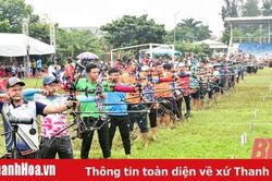 Lần đầu tiên Thanh Hóa giành HCV nội dung nữ tại Giải vô địch các đội mạnh bắn cung Quốc gia