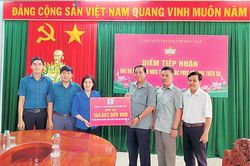 Hỗ trợ miền Trung khắc phục thiên tai