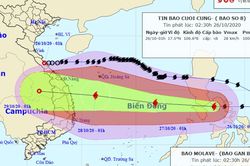 Bão Molave giật cấp 14 đi vào Biển Đông, bão số 8 tan dần