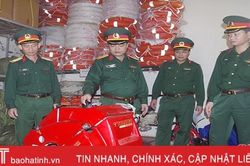 Bộ CHQS Hà Tĩnh triển khai 100% quân số, sẵn sàng ứng phó với bão số 9