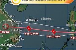 Thủ tướng Chính phủ ra Công điện yêu cầu triển khai ứng phó với bão số 9