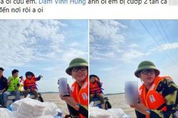 Trang Trần đăng đàn tố nhà xe ăn chặn 2 tấn hàng hóa cứu trợ miền Trung