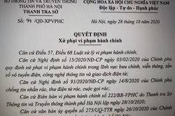 Hà Nội: Xử phạt dịch vụ bảo hiểm, bất động sản phát tán cuộc gọi rác