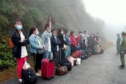 Hai ngày Đồn Biên phòng Xín Cái phát hiện 39 công dân nhập cảnh trái phép