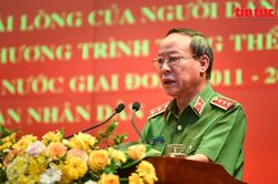 Mức độ hài lòng về giải quyết thủ tục hành chính của ngành công an đạt trên 96%