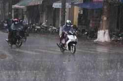 Ngày mai các tỉnh Bắc Bộ có mưa, mưa rào, trời lạnh