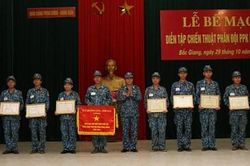 Bế mạc diễn tập chiến thuật phân đội Pháo Phòng không