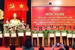 Người dân hài lòng về cải cách hành chính trong ngành công an