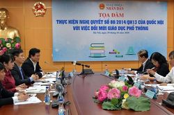 Phát triển học sinh toàn diện cả đức - trí - thể - mỹ