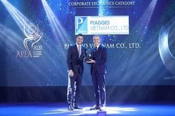 Piaggio Việt Nam dành 2 giải thưởng danh giá trong năm 2020