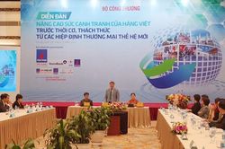 Tăng sức cạnh tranh để hàng Việt trụ vững và phát triển