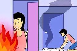 Kỹ năng thoát hiểm khi gặp hỏa hoạn