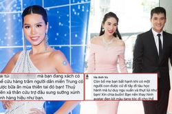 Bị anti-fan so với Thủy Tiên vì không giúp miền Trung, Hà Anh đáp trả: 'Bạn đổi avatar đen tang tóc đi'