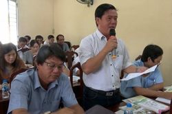 Phú Tân hội thảo chương trình giáo dục phổ thông đối với học sinh lớp 1