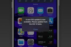 iOS 14 beta gặp lỗi thông báo cập nhật khiến người dùng khó chịu