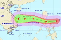 Siêu bão đổ bộ Biển Đông trong khoảng 48 giờ tới, gió vẫn giật rất mạnh