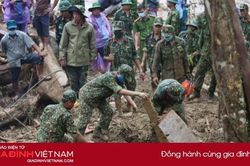Tìm thấy 8 thi thể vụ sạt lở Trà Leng, 14 người vẫn đang mất tích